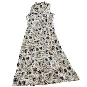 Elegant Floral Maxi Dress